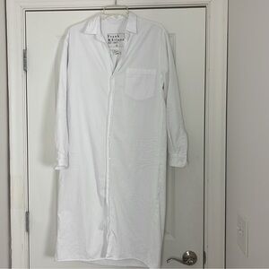 Frank & Eileen | Rory MIDI Shirt Dress | White | Large